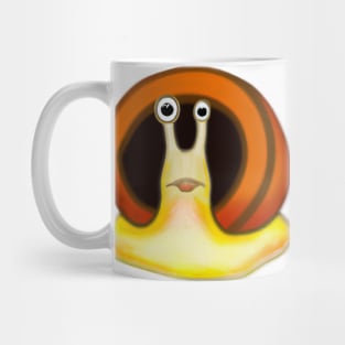 Cute Snail Drawing Mug